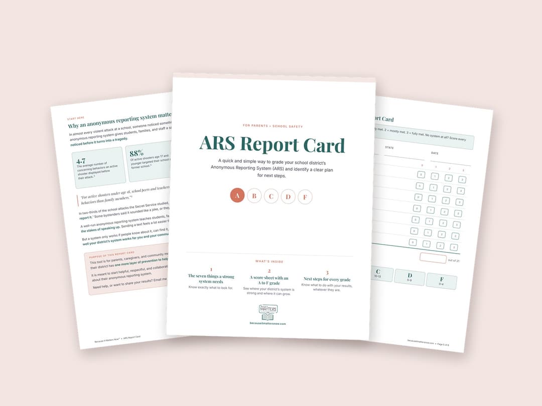 Pages from the ARS Report Card